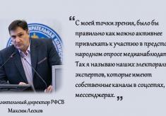Интервью Максима Лескова для Ассоциации "Гражданский контроль"