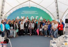 Добровольцы РФСВ на Форуме "Ладога" в Ленинградской области