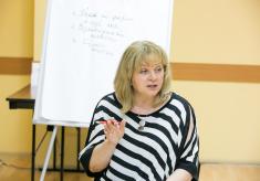 Мастер-класс "Молодежь России за свободные выборы" - встреча с Эллой Памфиловой